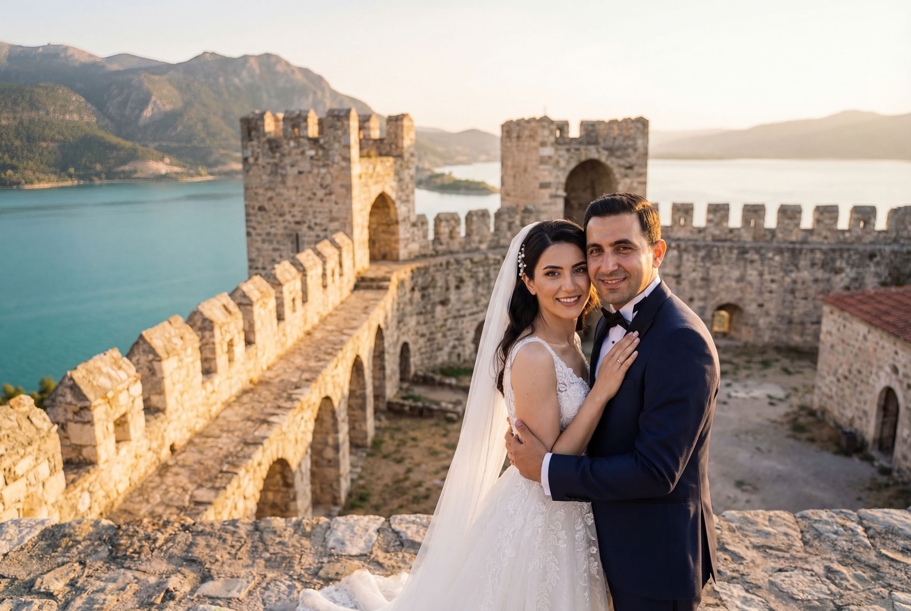 Wedding photography Isparta - Eğirdir Castle