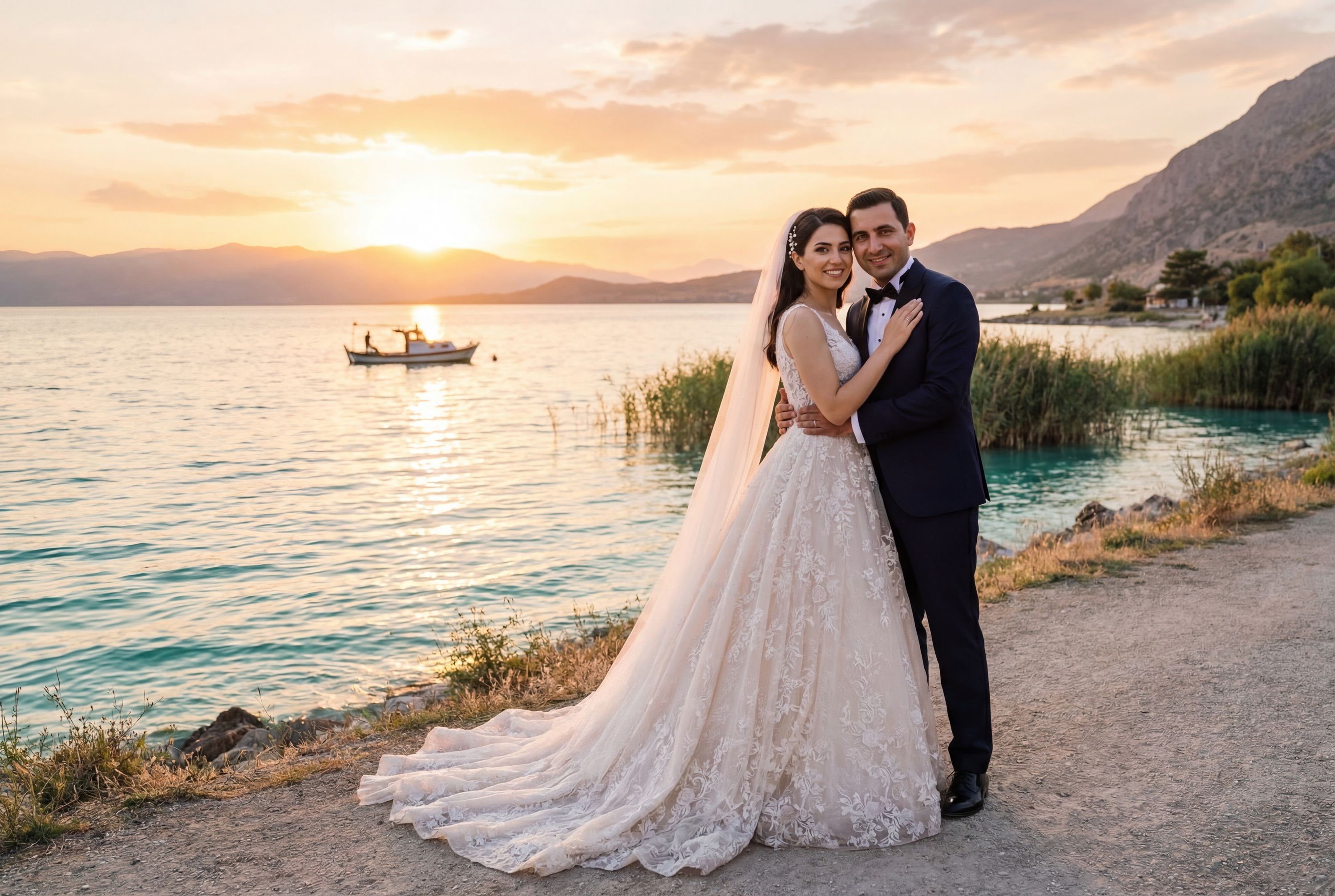 Wedding photography Isparta - Lake Eğirdir