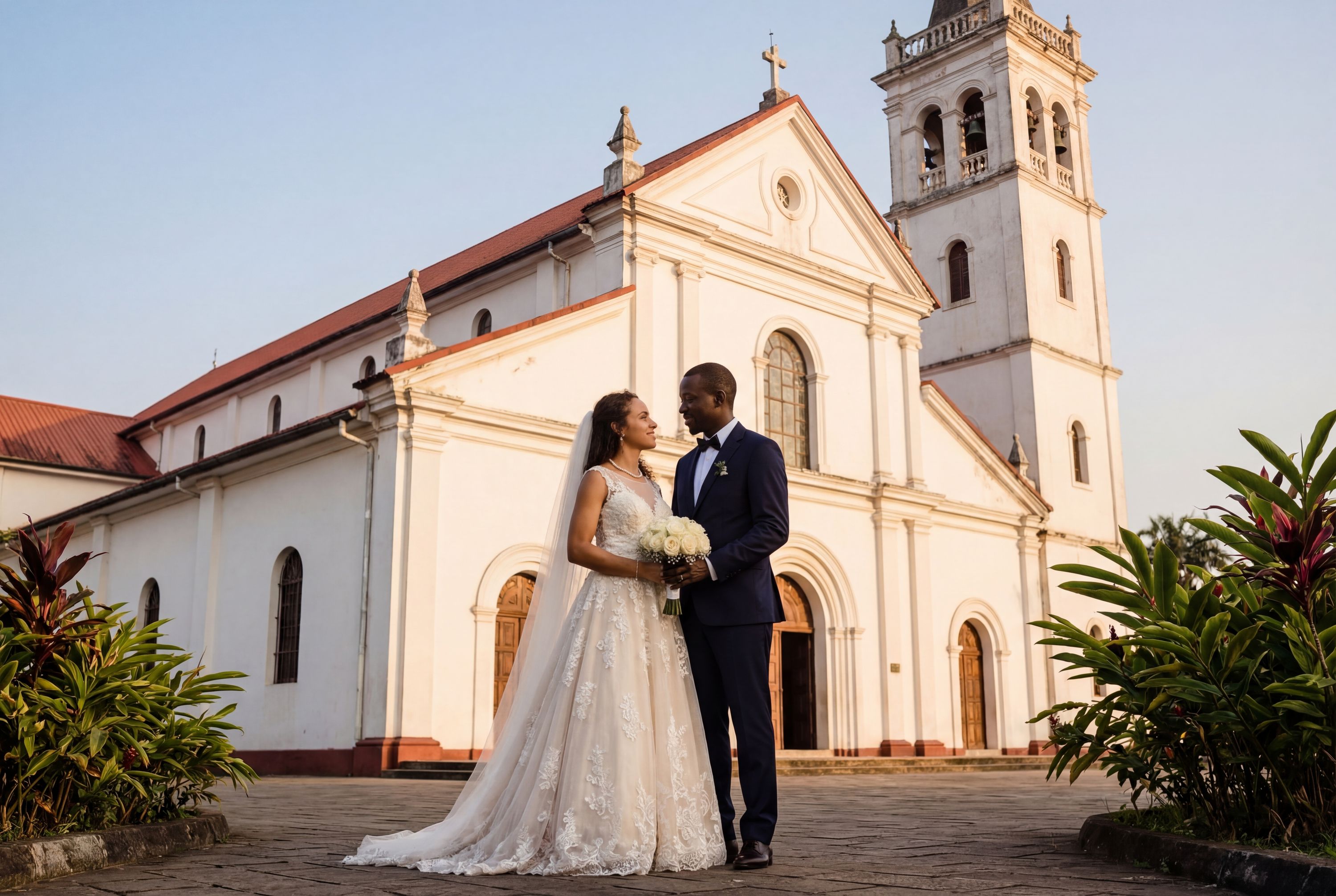 Wedding photography Malabo - San Fernando Church (Iglesia de San Fernando)
