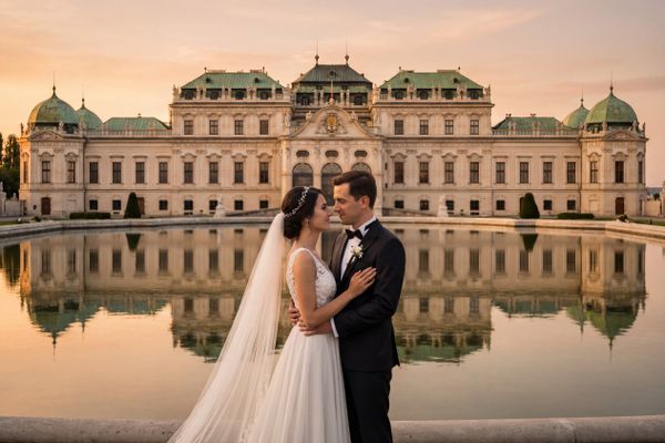 Belvedere Palace wedding photography Belvedere Palace wedding photography Vienna