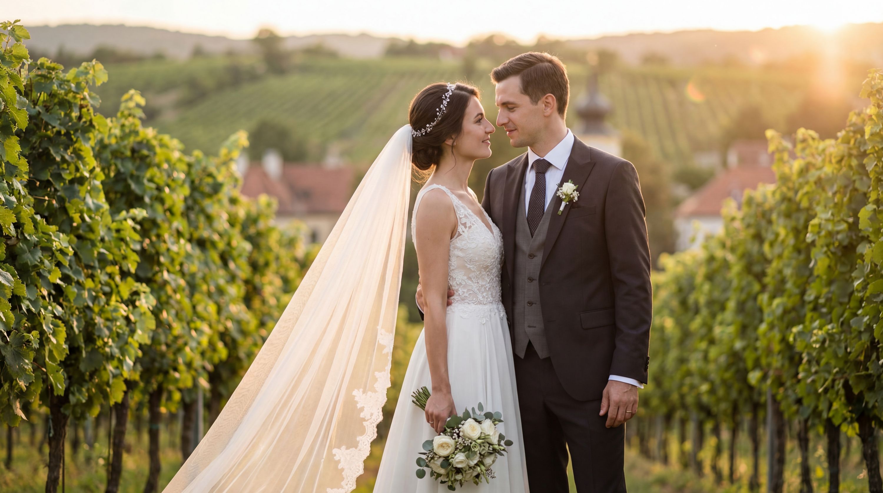 Grinzing Vineyards wedding photography Vienna 