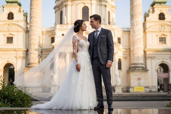 Karlskirche wedding photography Karlskirche wedding photography Vienna