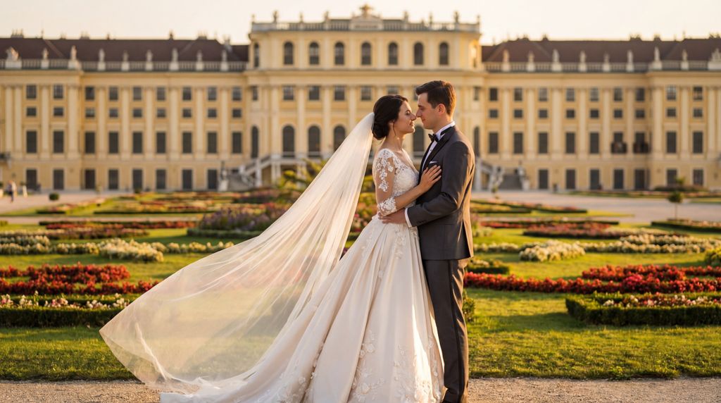 Schönbrunn Palace wedding photography, Vienna, Schönbrunn Palace wedding photography, Vienna,