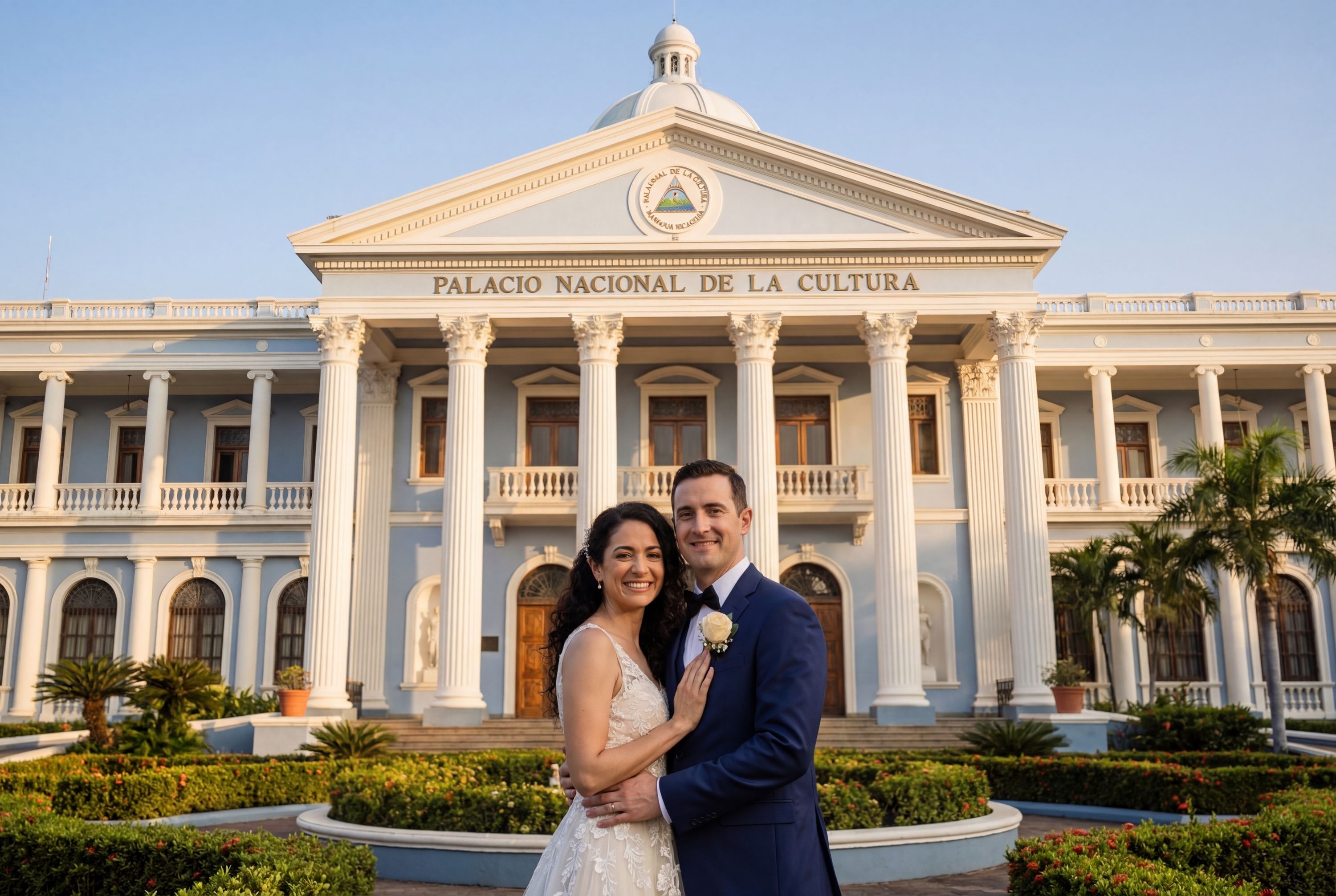 Wedding photography Managua - National Palace of Culture (Palacio Nacional de la Cultura)