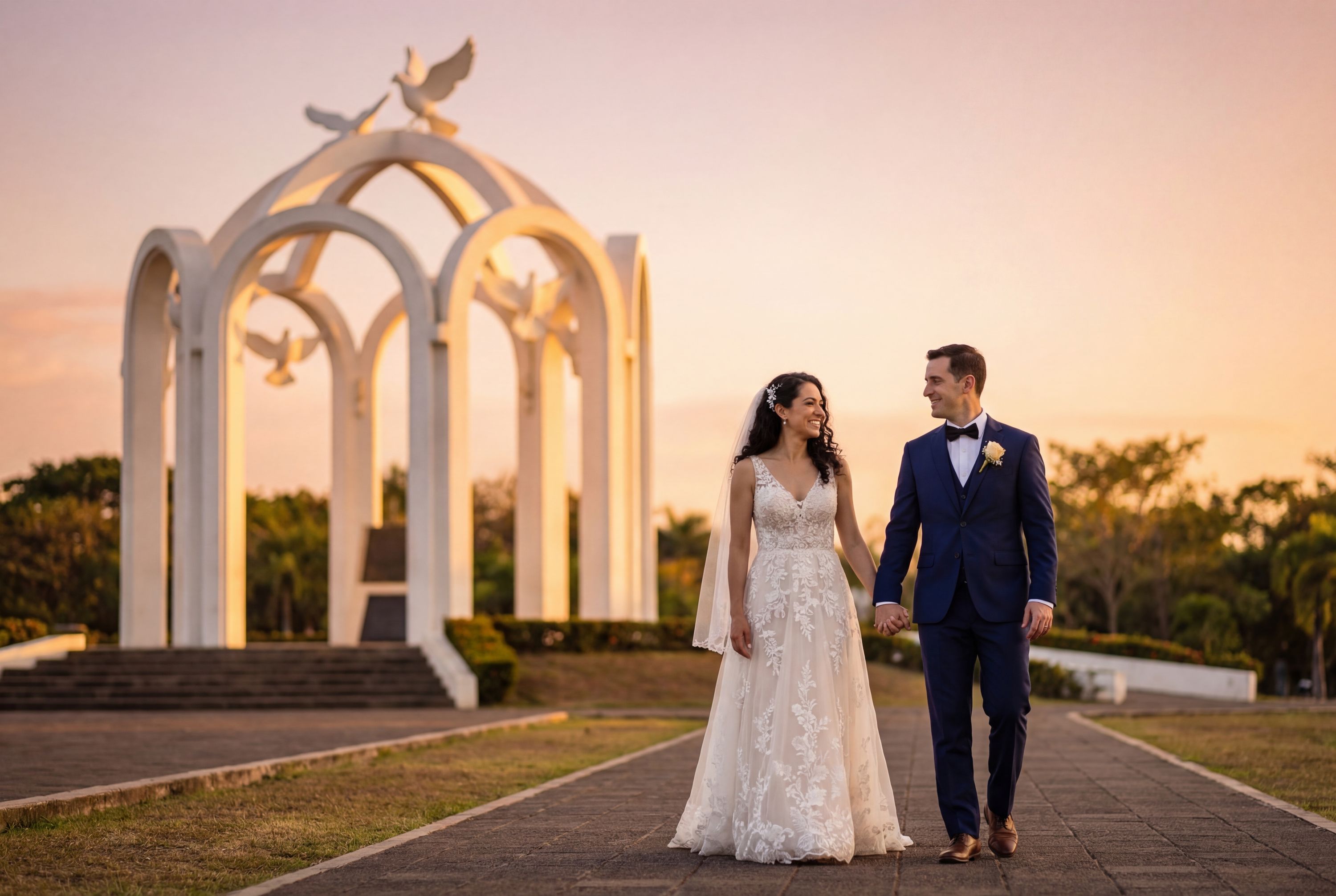 Wedding photography Managua - Parque de la Paz
