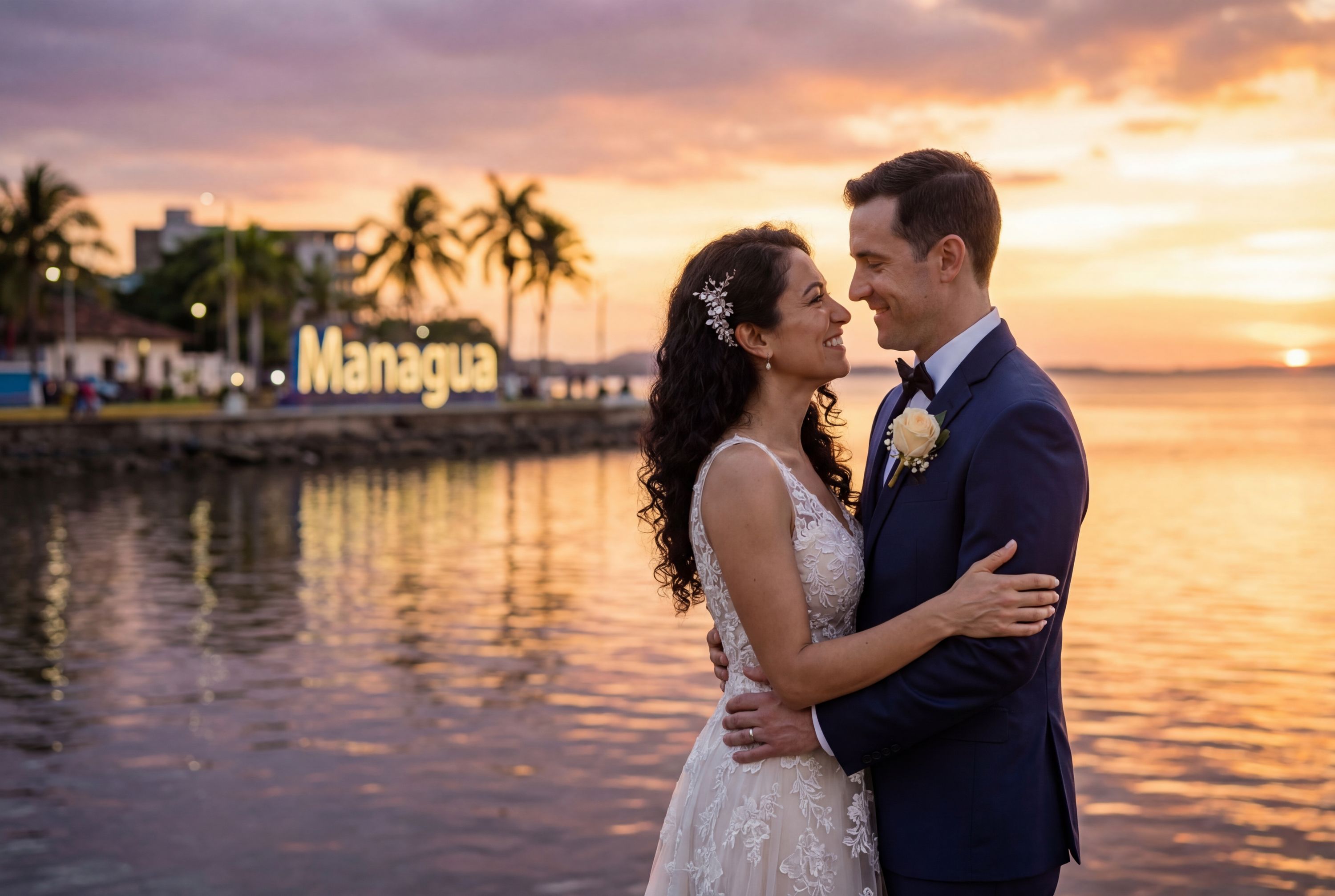 Wedding photography Managua - Paseo Xolotlán