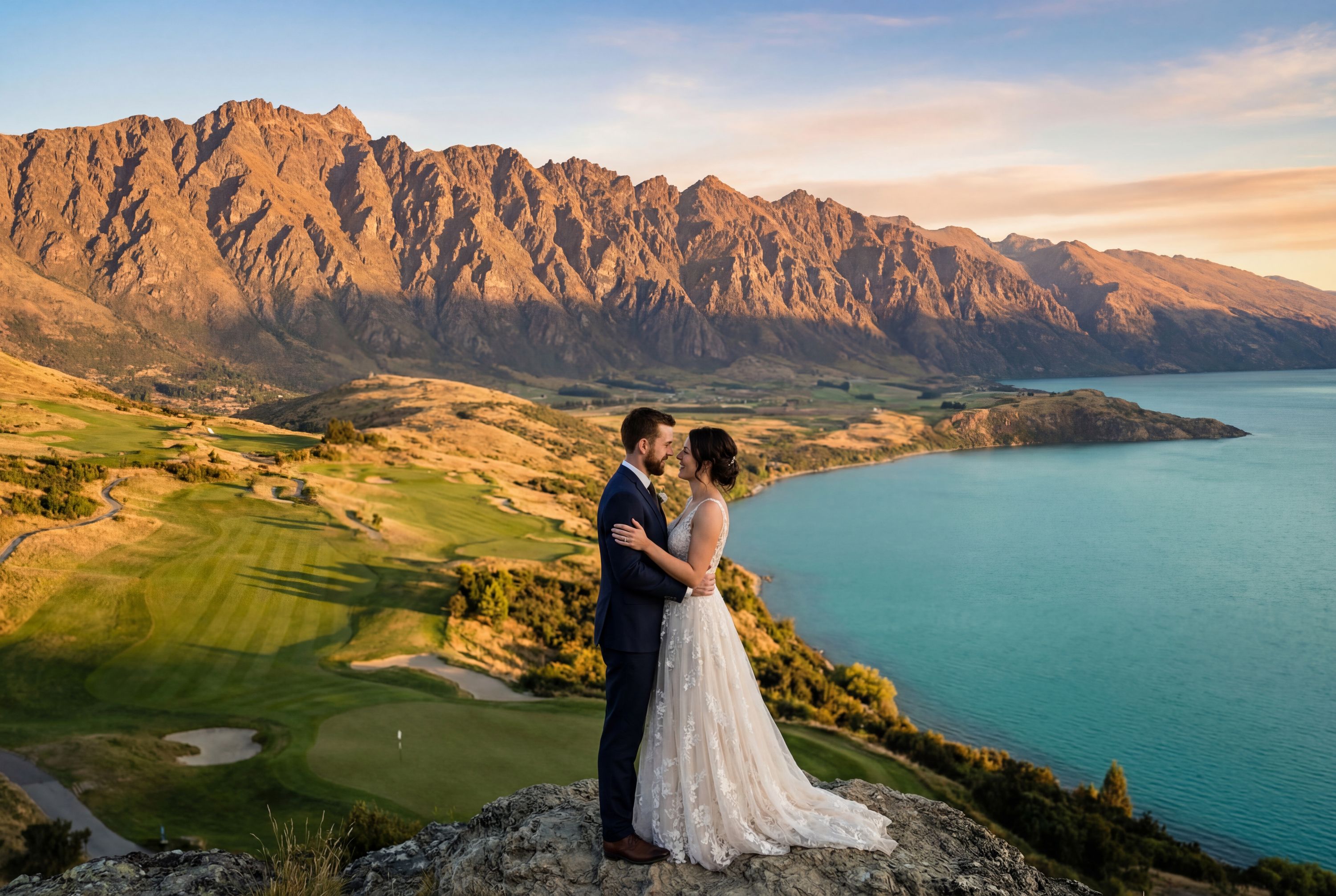 Wedding photography Queenstown - Jack's Point