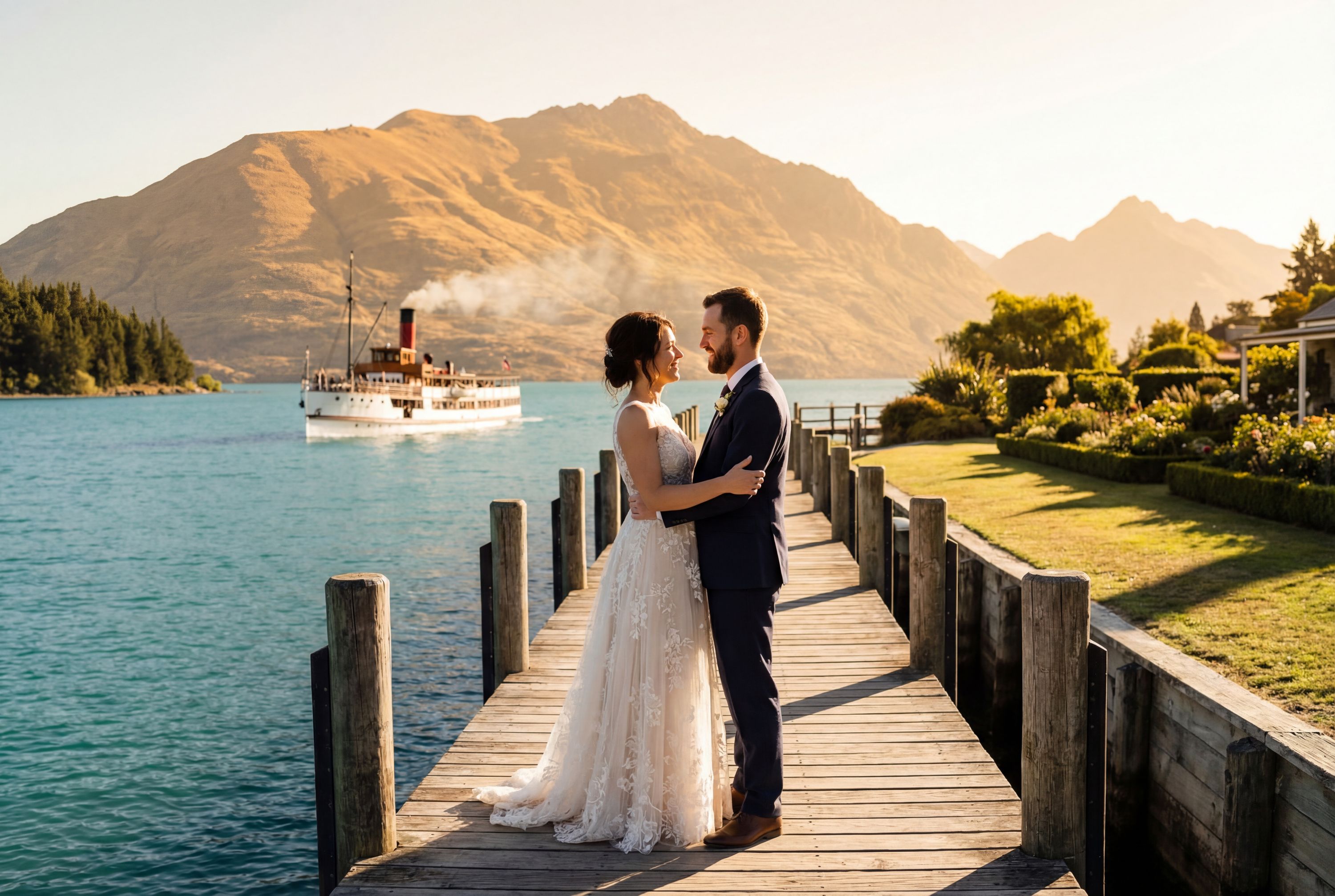 Wedding photography Queenstown - Walter Peak High Country Farm