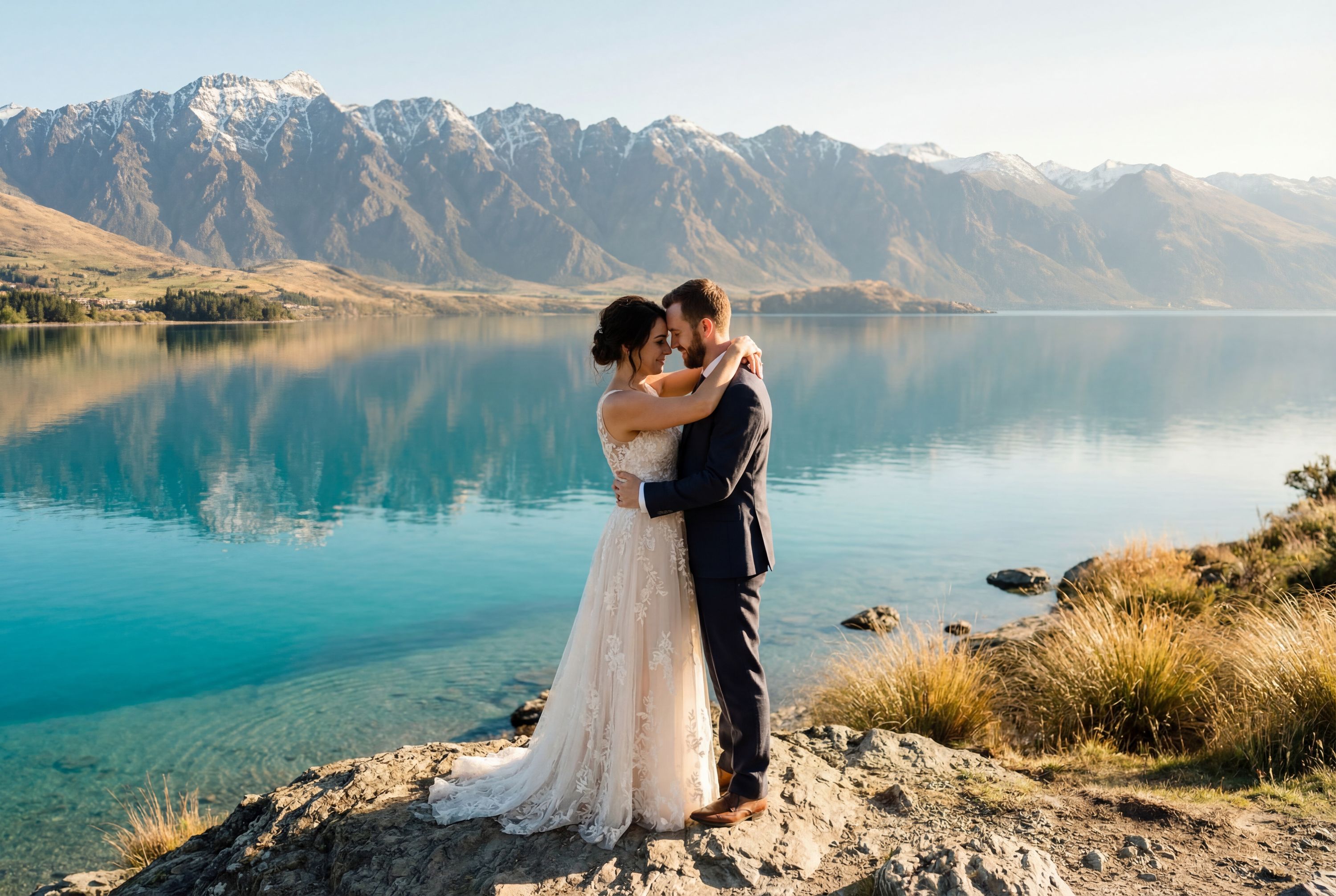 Wedding photography Queenstown - Wilson Bay