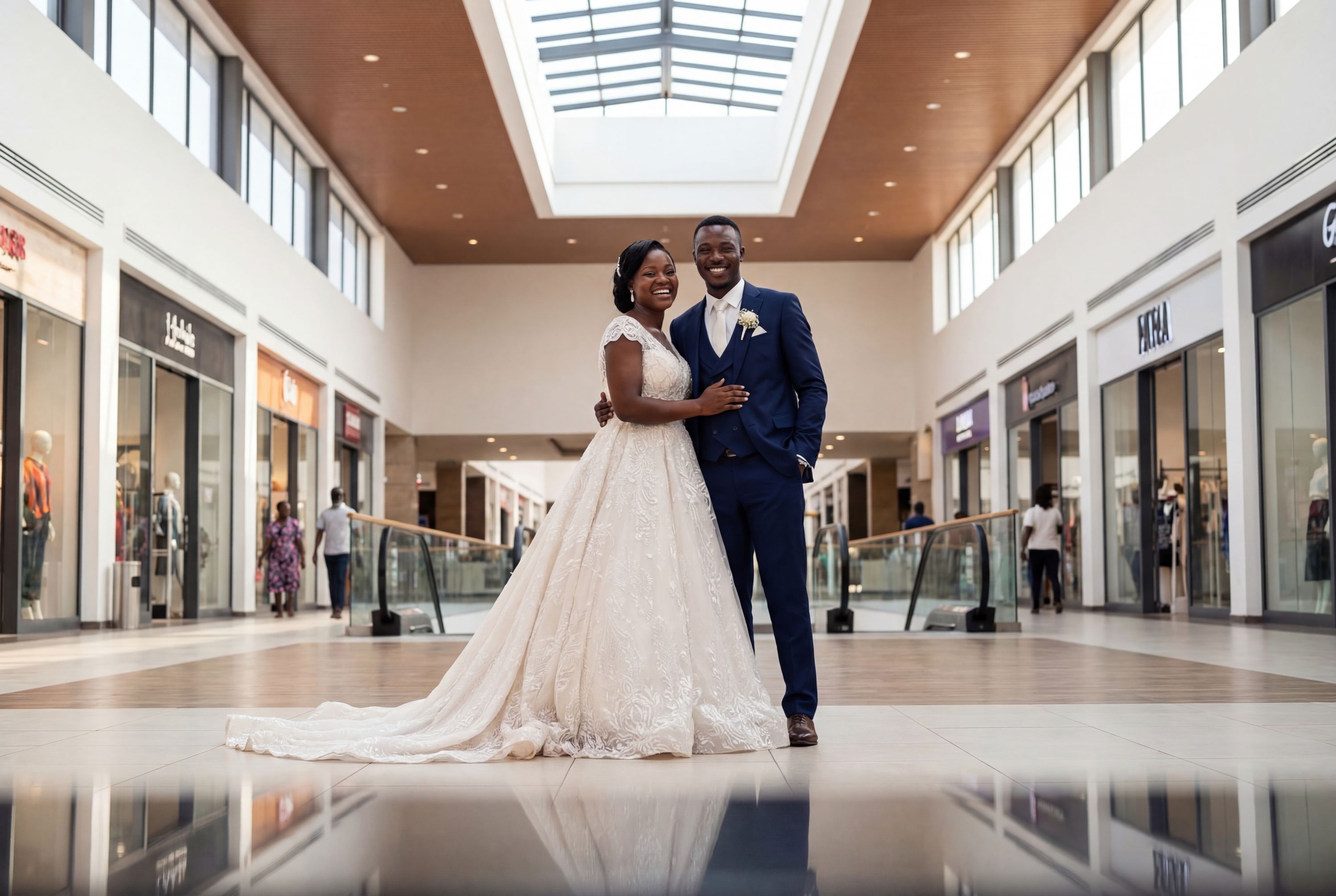 Wedding photography Kumasi - Kumasi City Mall