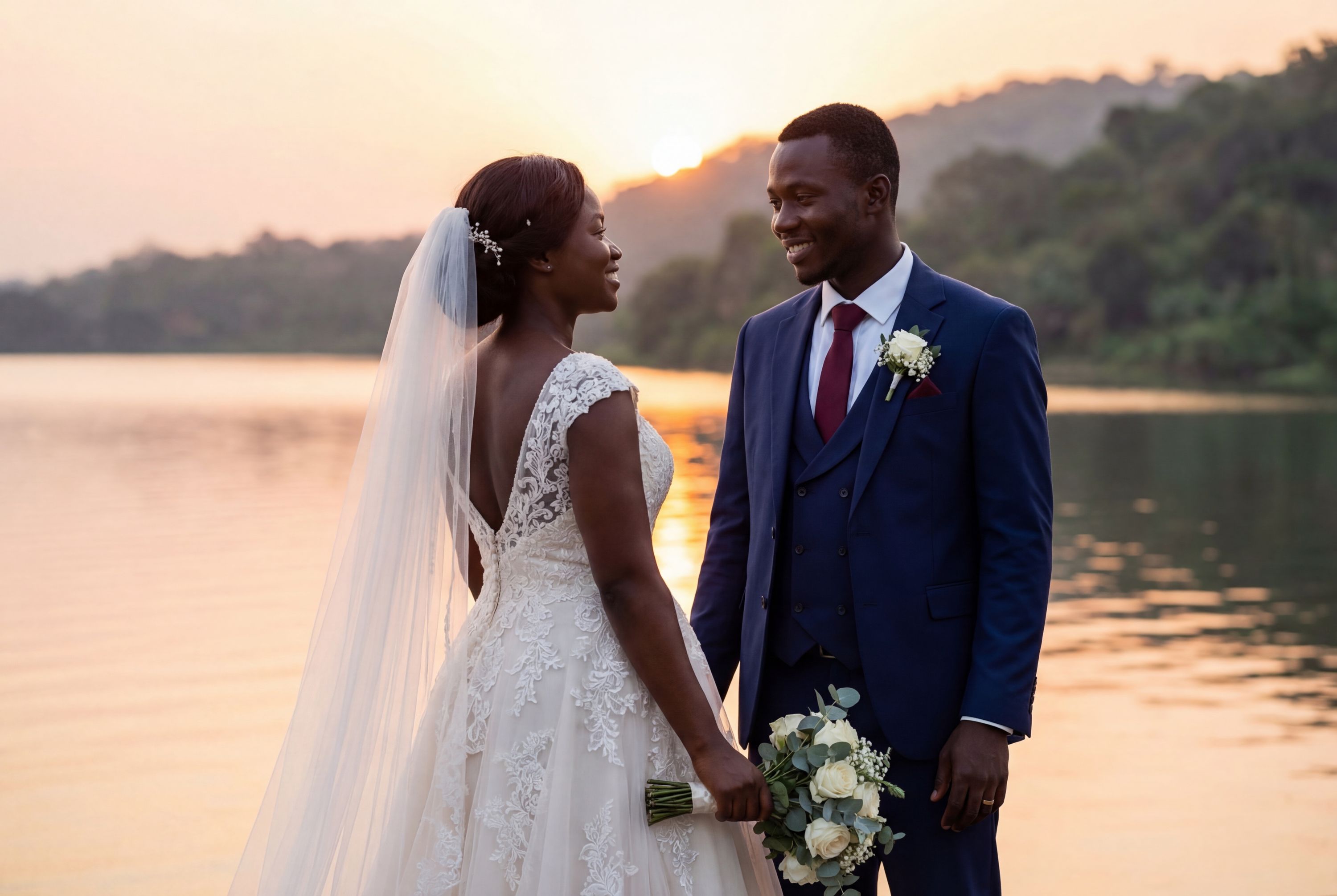 Wedding photography Kumasi - Lake Bosomtwe