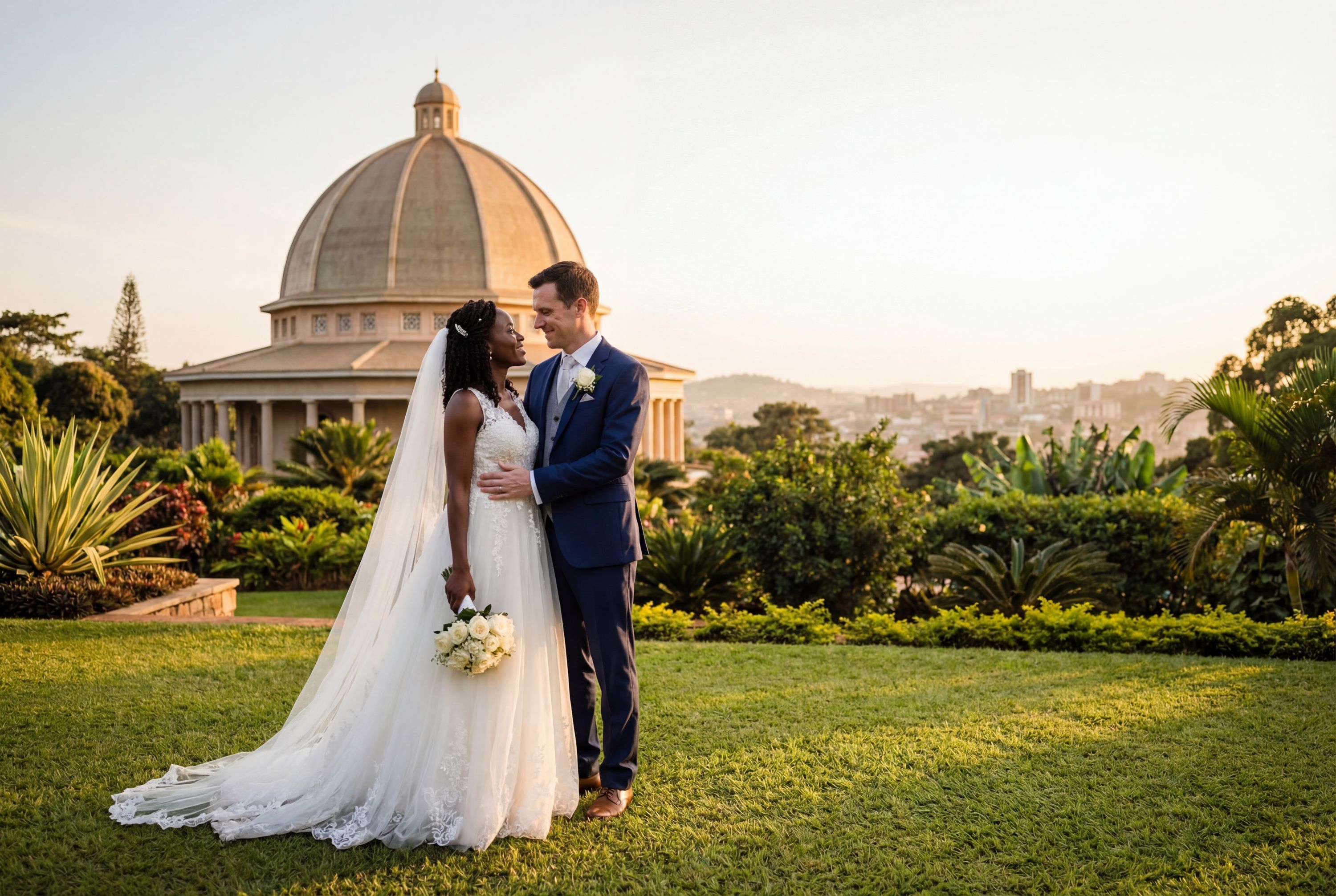 Wedding photography Kampala - Baháʼí House of Worship