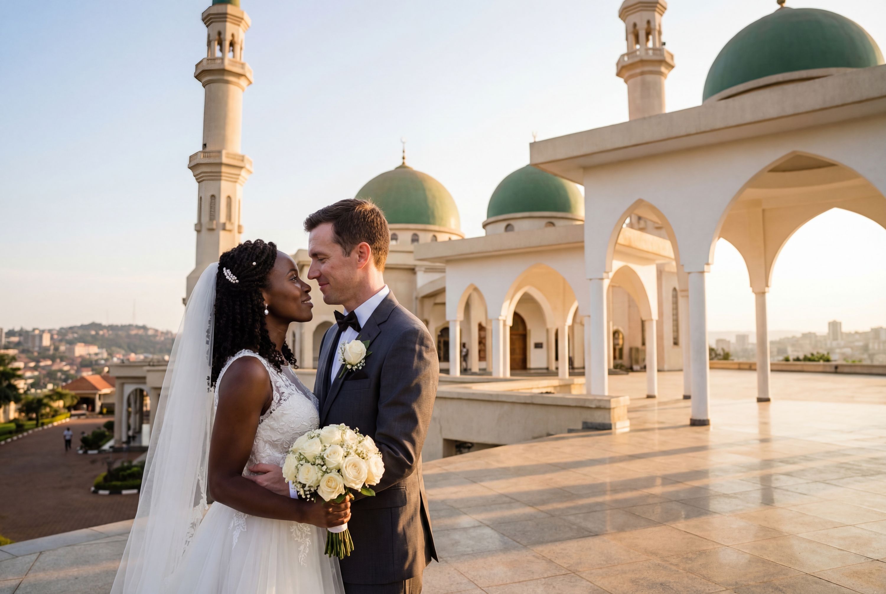 Wedding photography Kampala - Uganda National Mosque (Gaddafi Mosque)