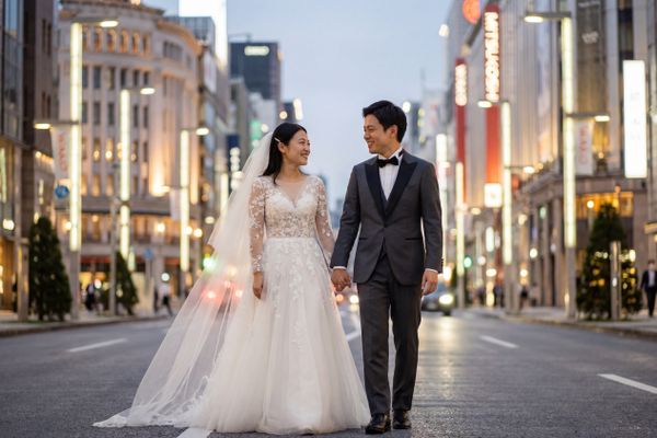 Ginza (Chuo-dori) wedding photography Ginza (Chuo-dori) wedding photography Tokyo