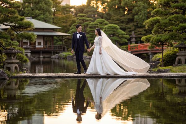 Happo-en Garden wedding photography Happo-en Garden wedding photography Tokyo