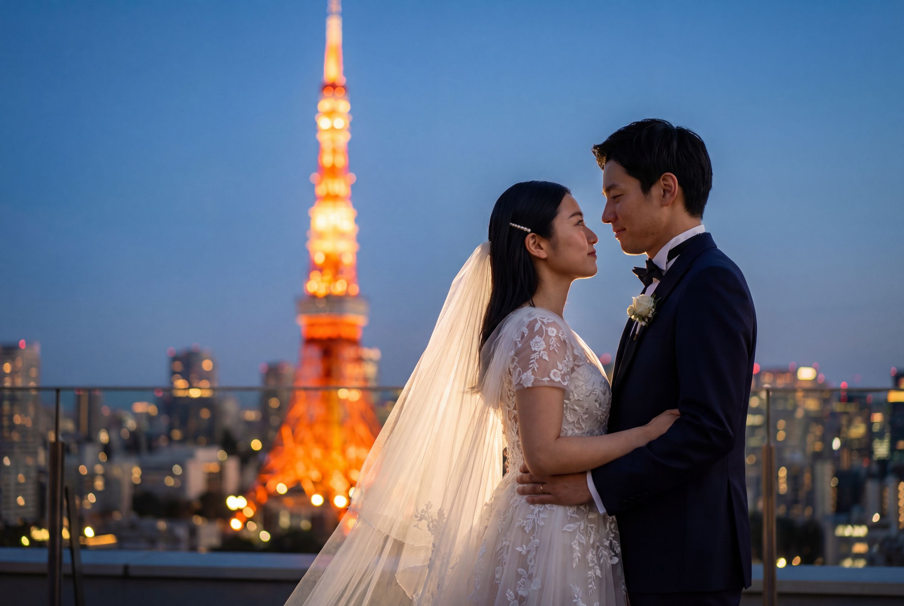 Tokyo Tower wedding photography Tokyo 