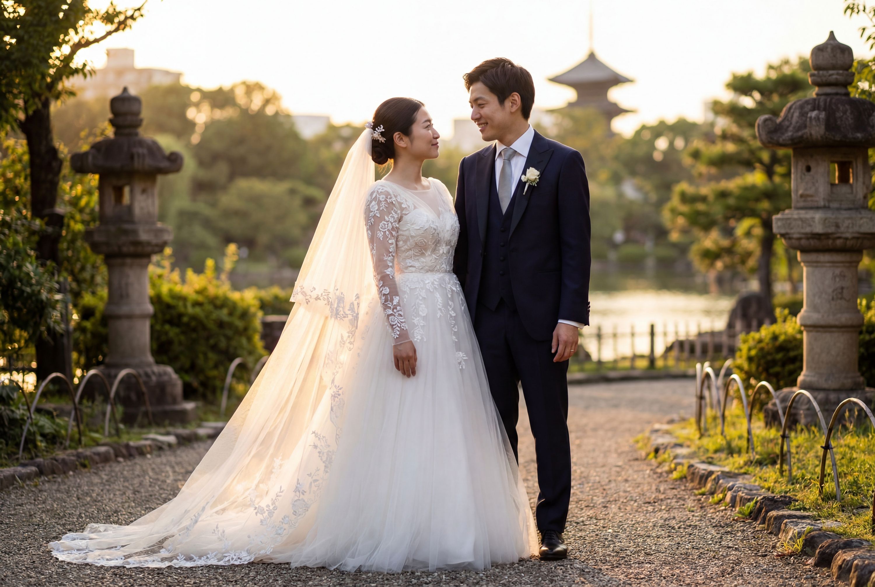 Ueno Park wedding photography Tokyo 