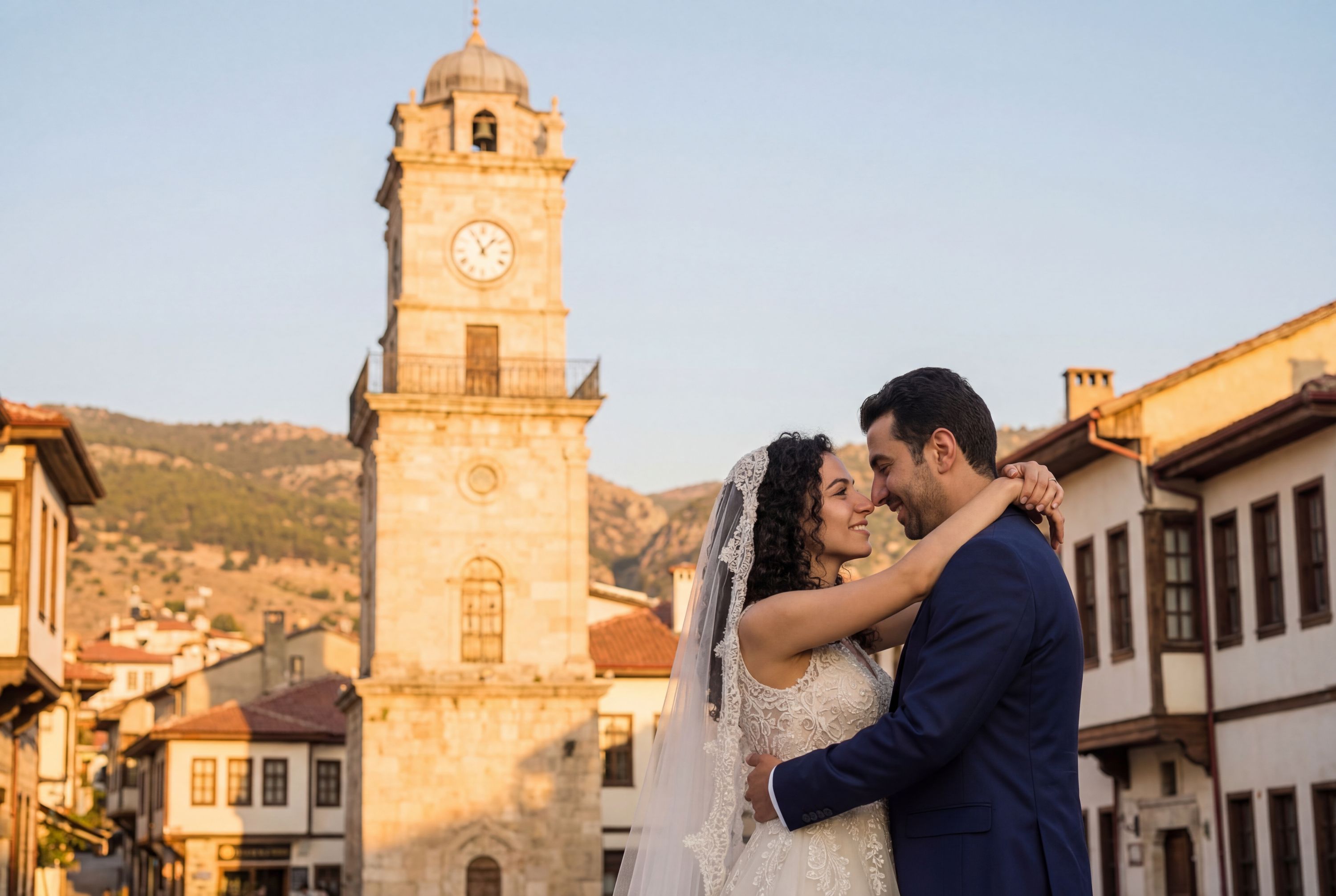 Burdur Clock Tower (Burdur Saat Kulesi) wedding photography Burdur 
