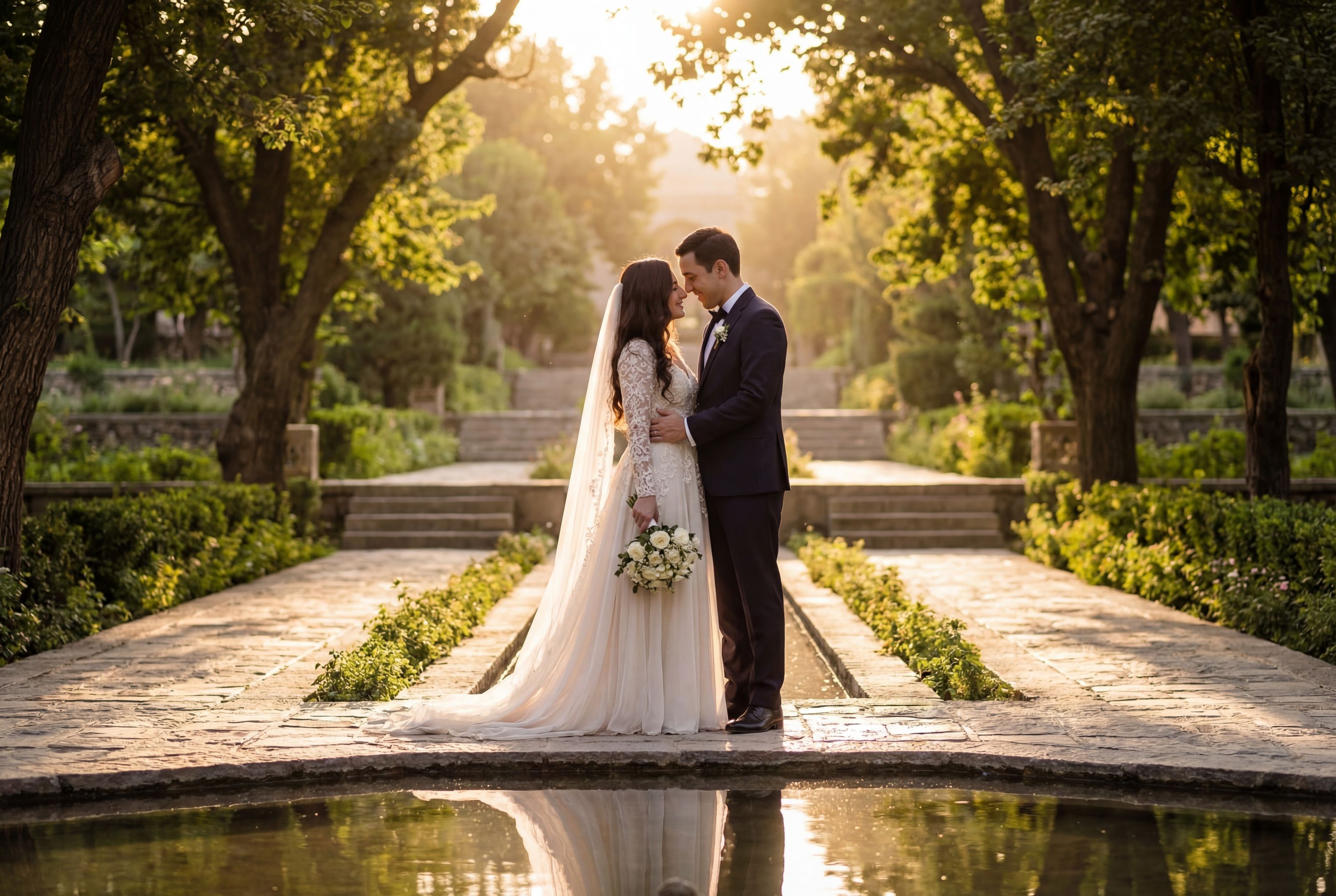 Wedding photography Kabul - Gardens of Babur