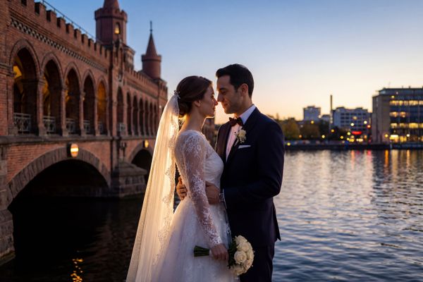 Oberbaumbrücke wedding photography Oberbaumbrücke wedding photography Berlin