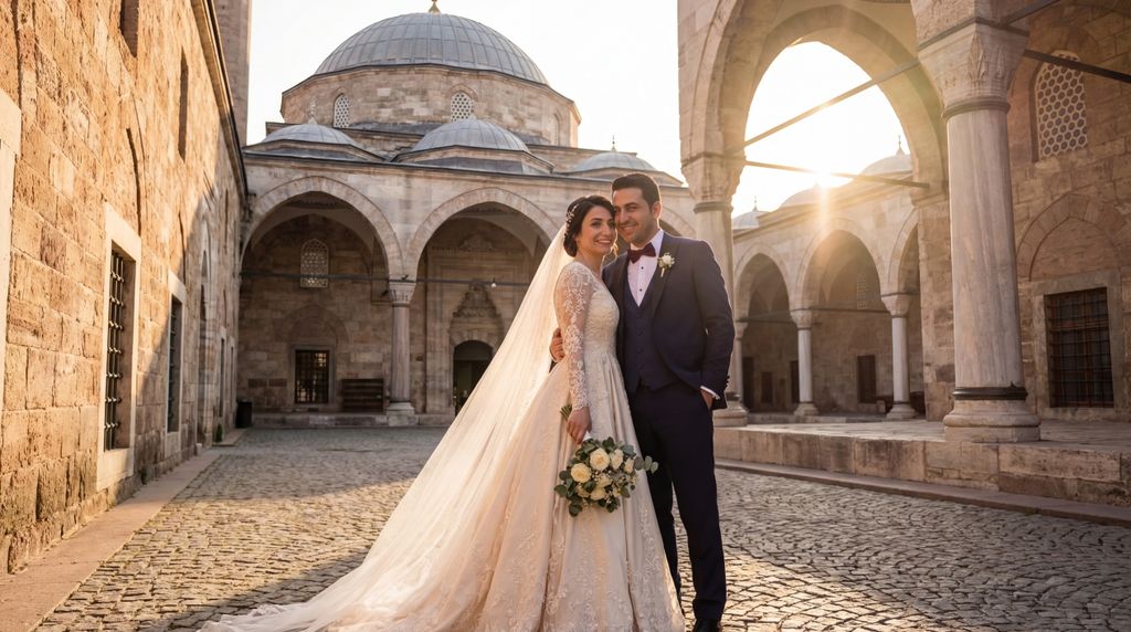 Kurşunlu Mosque Complex wedding photography, Eskişehir, Kurşunlu Mosque Complex wedding photography, Eskişehir,