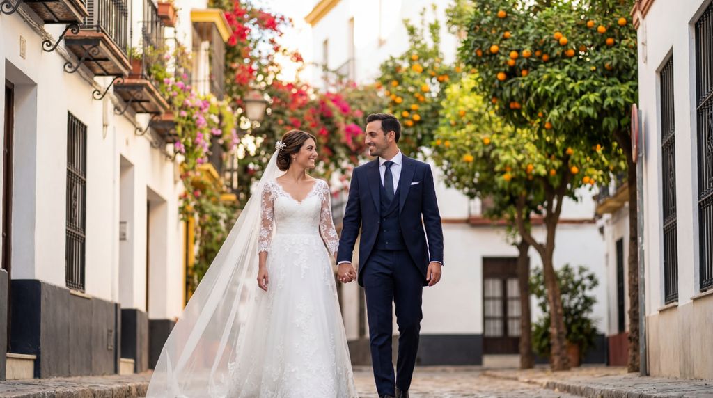 Barrio de Santa Cruz wedding photography, Seville, Barrio de Santa Cruz wedding photography, Seville,
