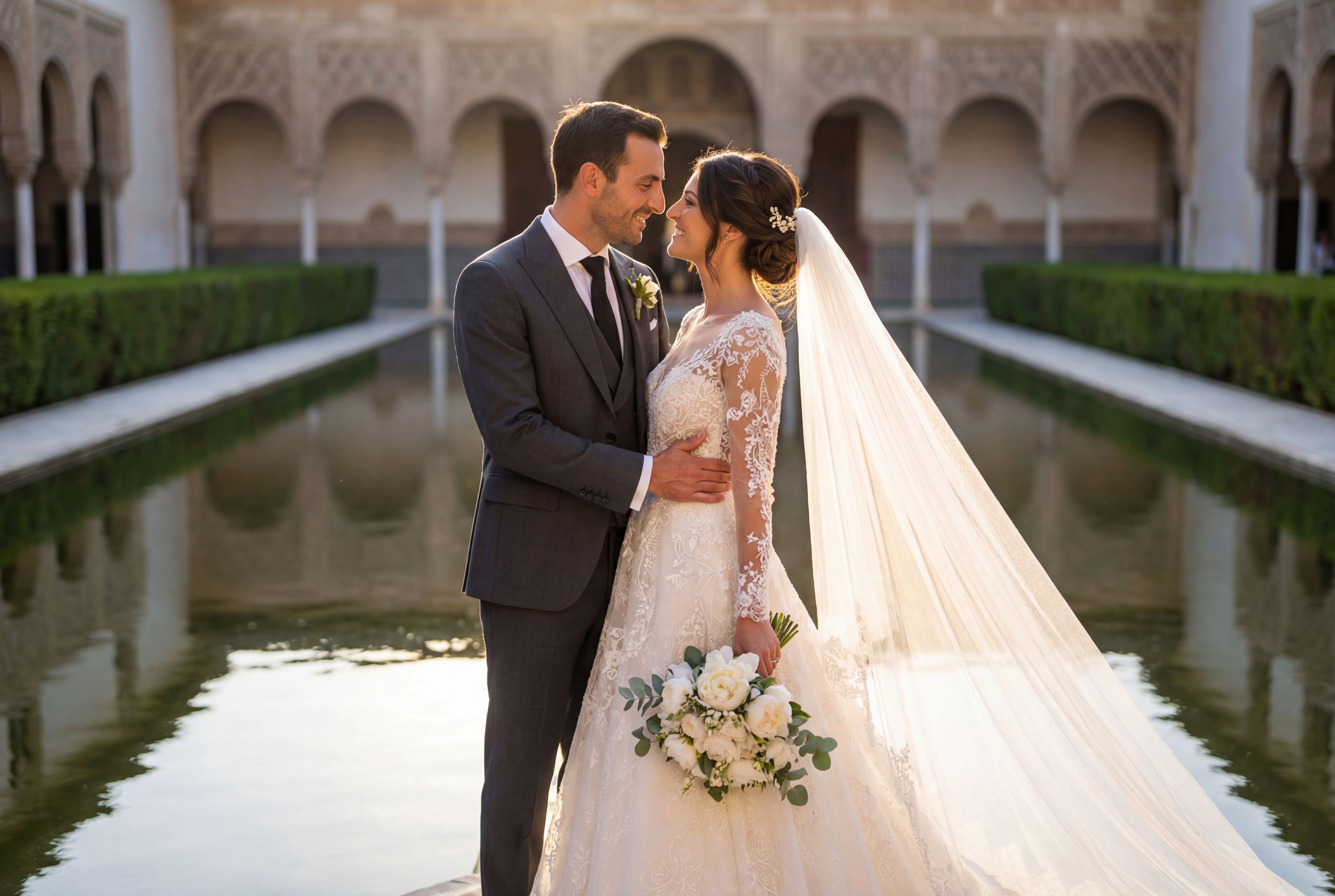 Real Alcázar de Sevilla wedding photography Seville 