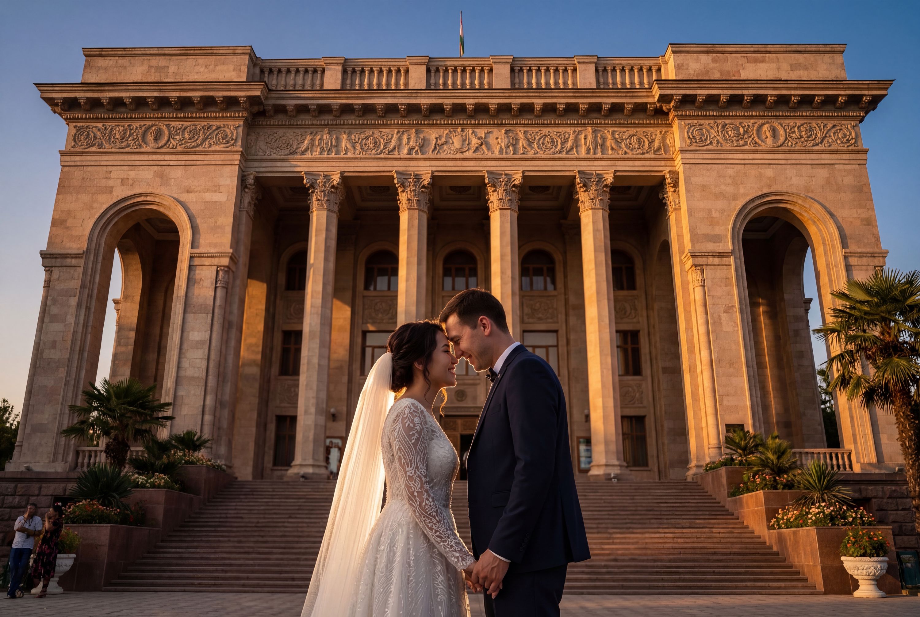 Wedding photography Khujand - Palace of Culture 'Rudaki'
