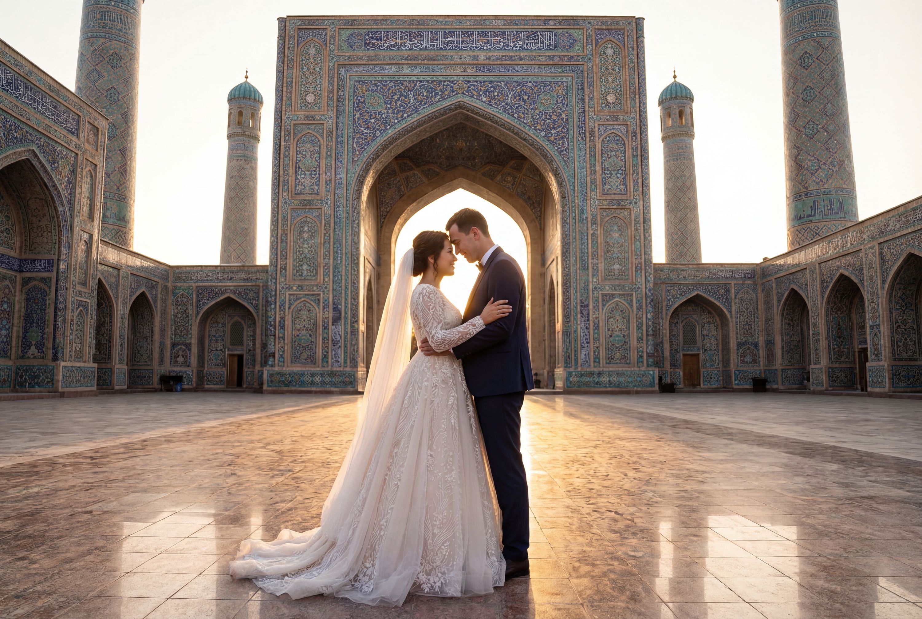 Wedding photography Khujand - Sheikh Muslihiddin Mosque Complex