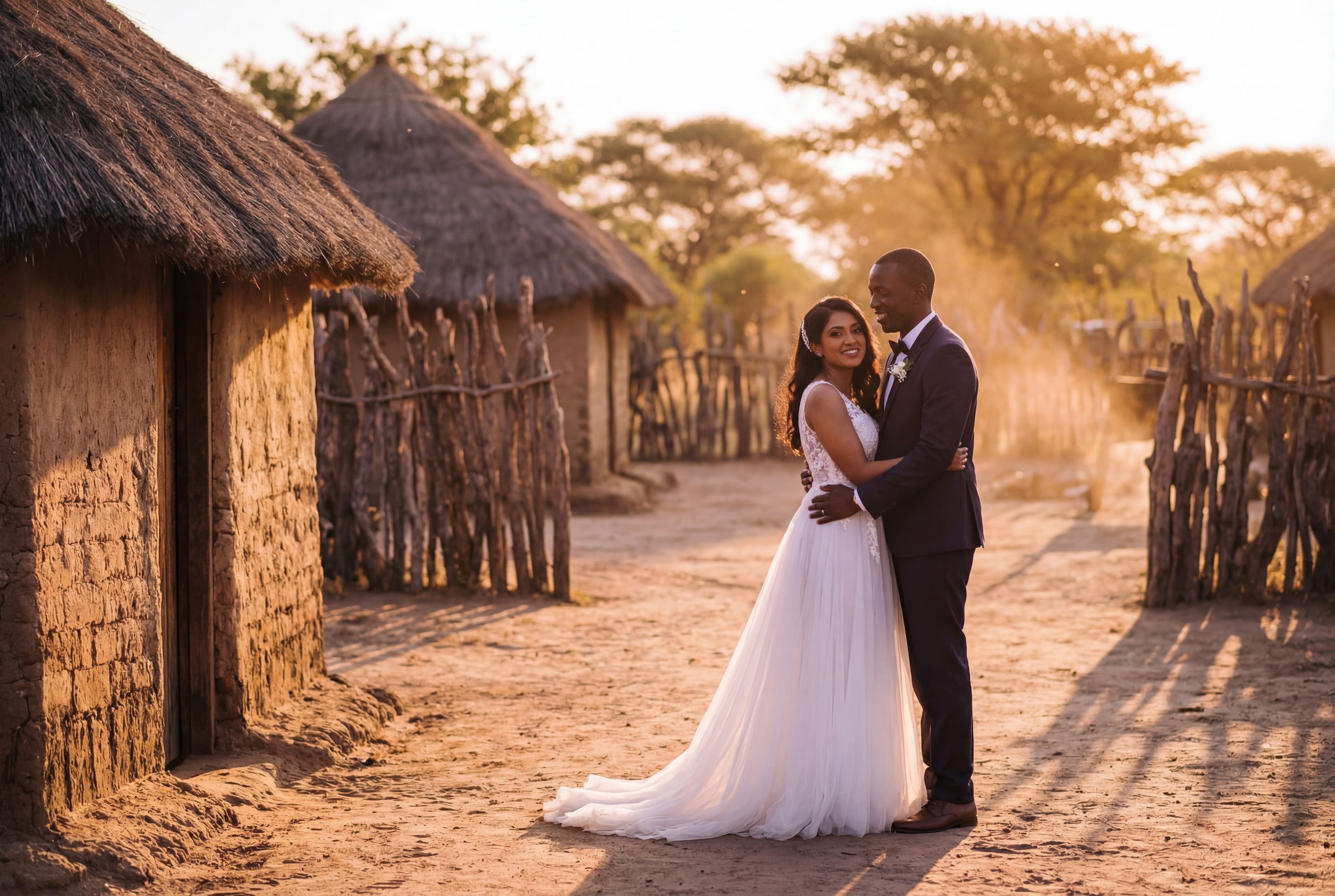 Wedding photography Kasane - Traditional Village near Kazungula