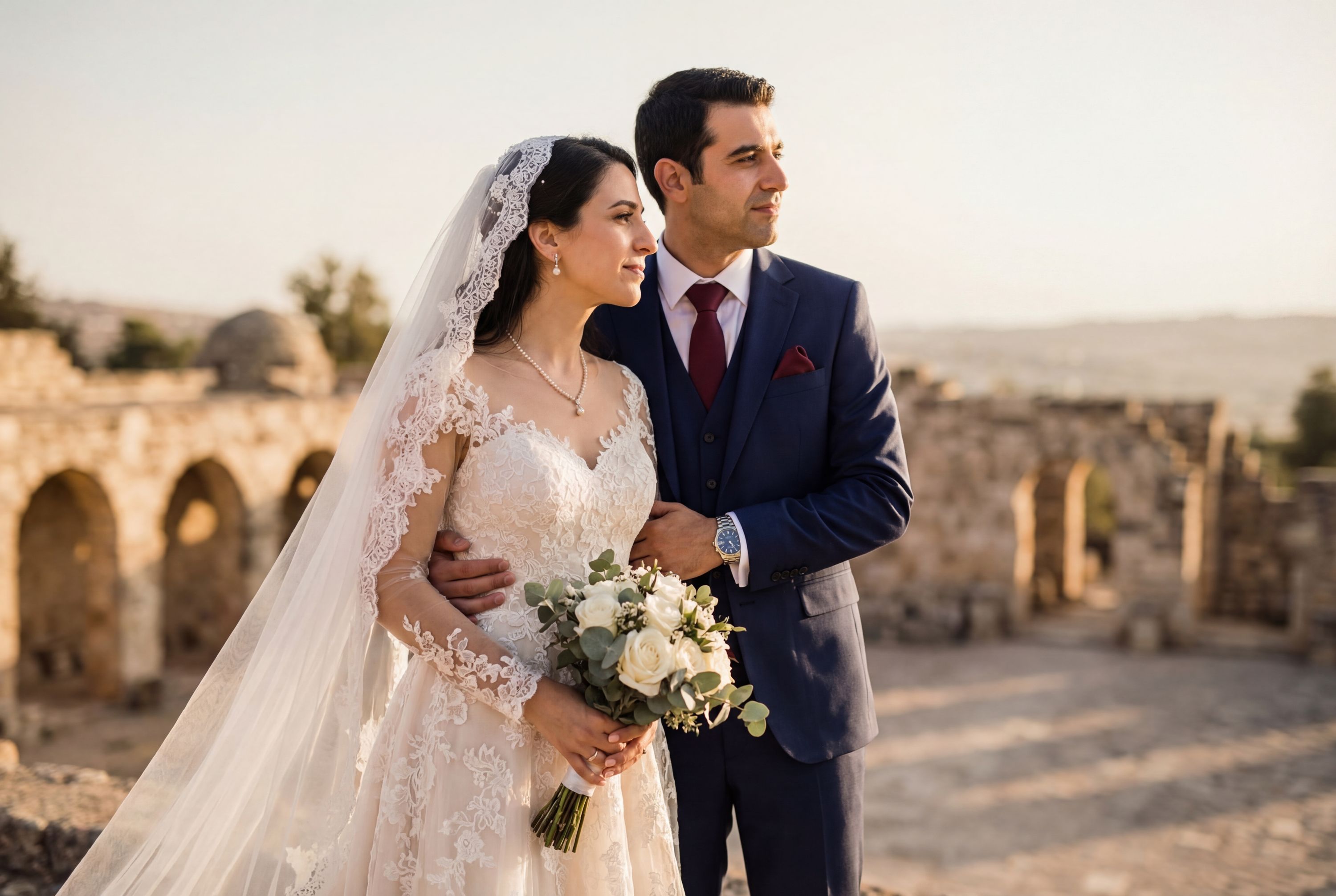 Wedding photography Irbid - Irbid Archaeological Museum & Tell Irbid