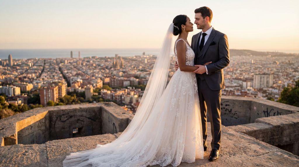 Bunkers del Carmel wedding photography, Barcelona, Bunkers del Carmel wedding photography, Barcelona,