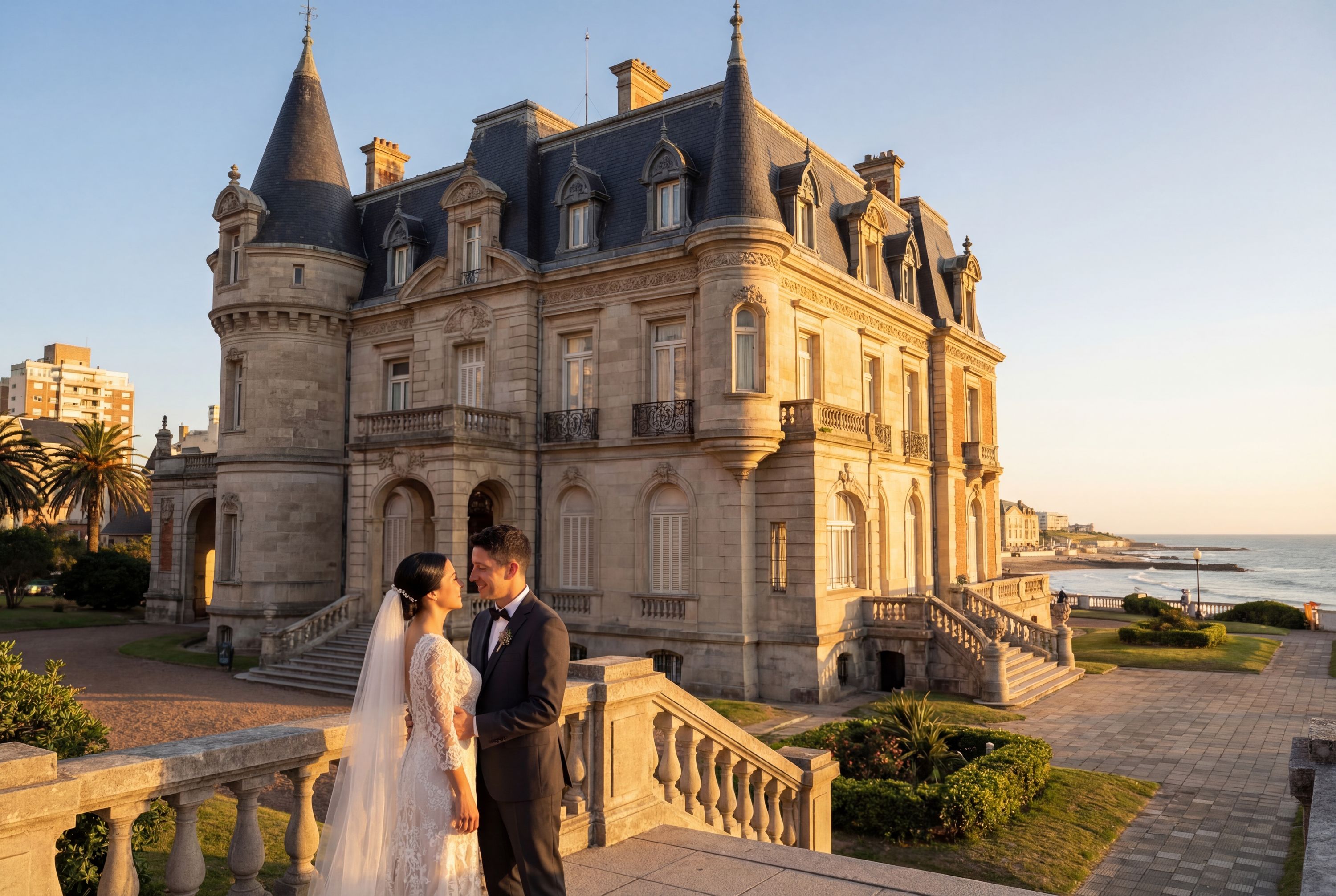 Wedding photography Mar del Plata - Villa Ortiz Basualdo (Museo Municipal de Arte Juan Carlos Castagnino)