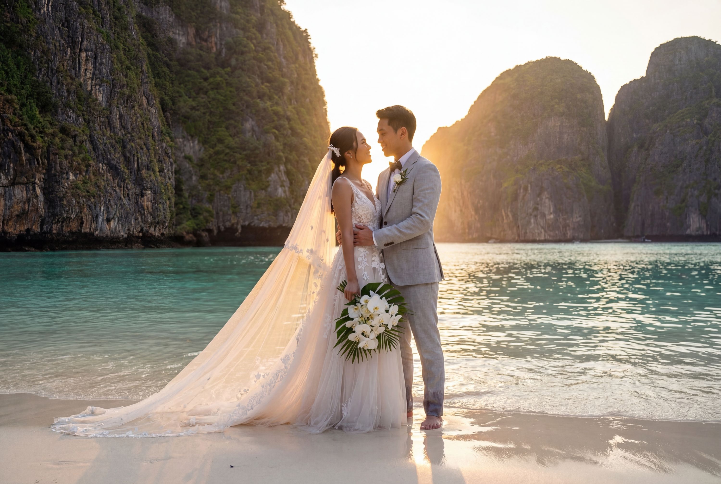 Wedding photography Krabi - Maya Bay