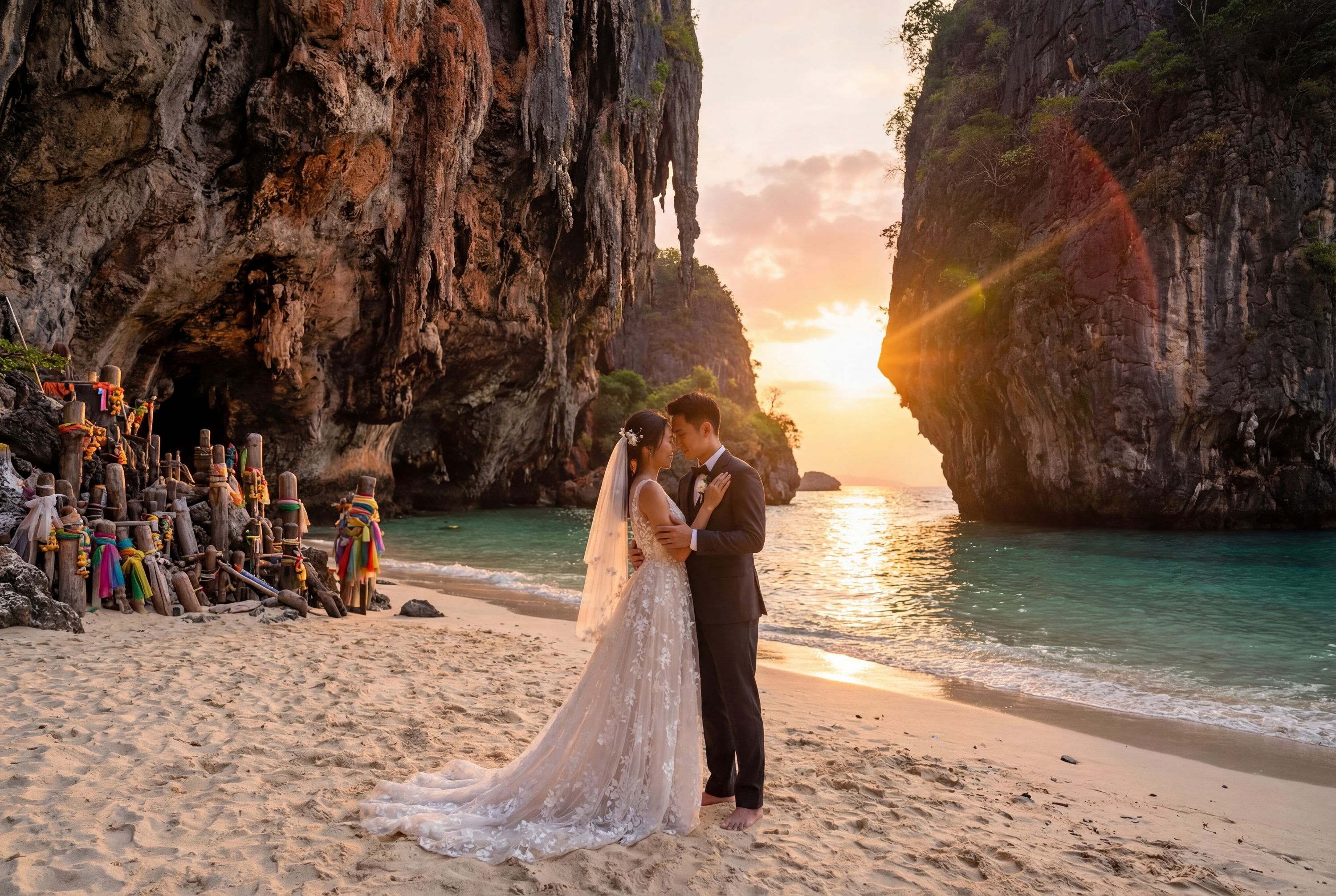 Wedding photography Krabi - Phra Nang Cave Beach