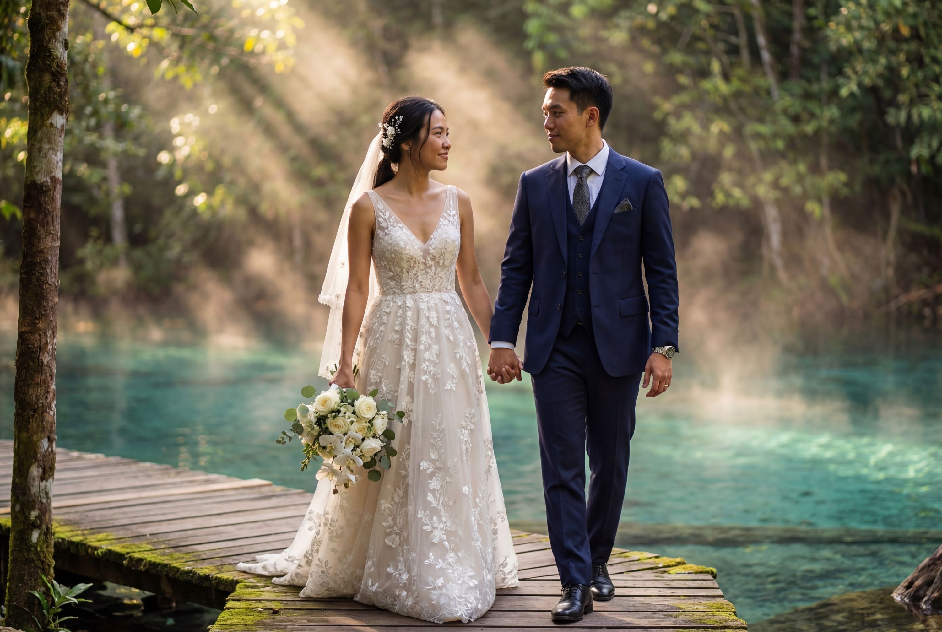 Wedding photography Krabi - Thung Teao Forest Natural Park