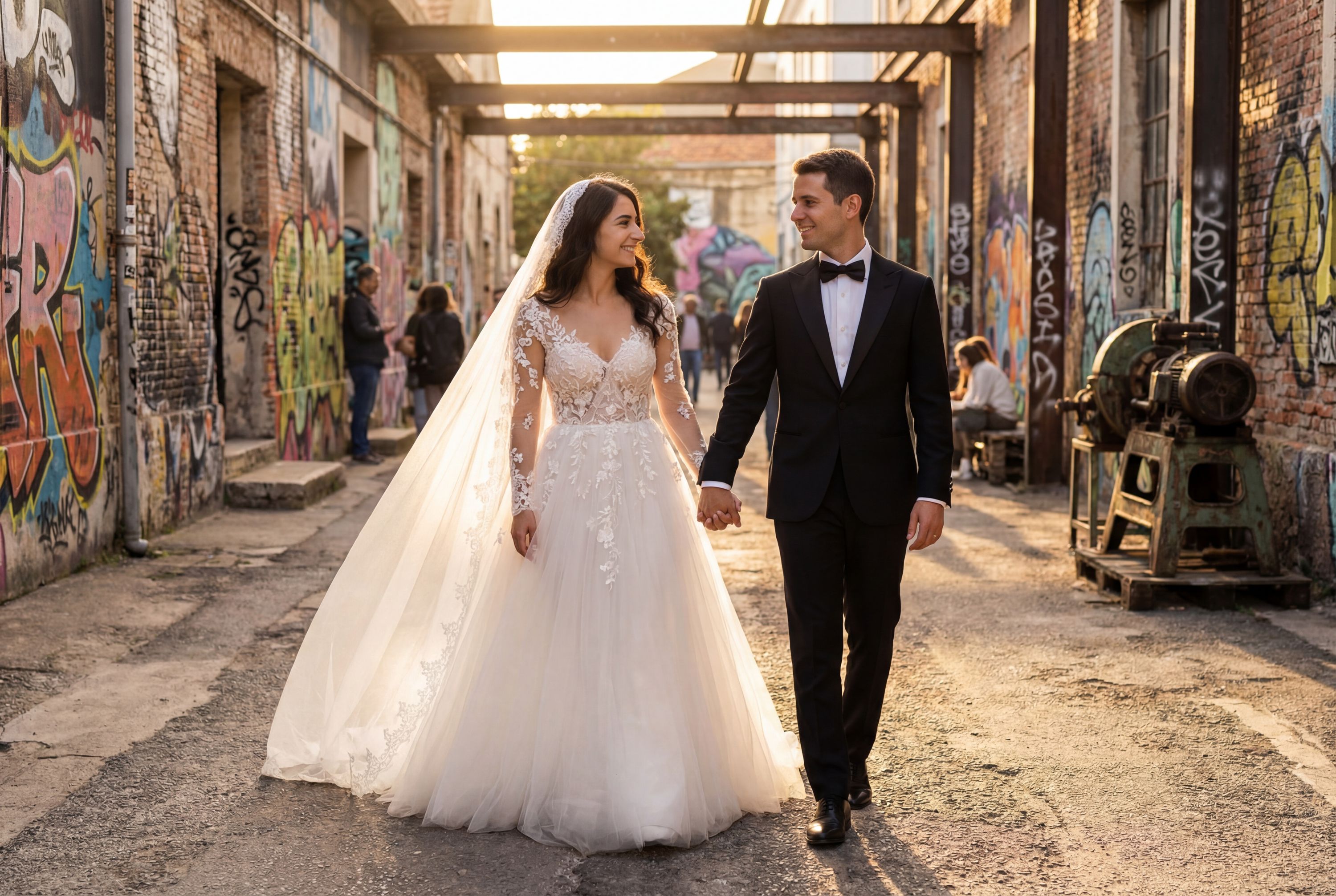 LX Factory wedding photography Lisbon 