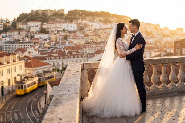 Miradouro da Senhora do Monte wedding photography Miradouro da Senhora do Monte wedding photography Lisbon