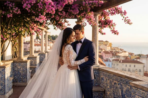 Miradouro de Santa Luzia wedding photography Miradouro de Santa Luzia wedding photography Lisbon