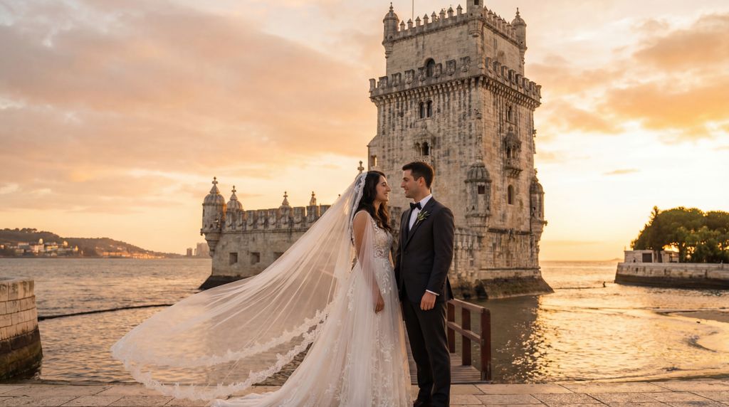 Torre de Belém wedding photography, Lisbon, Torre de Belém wedding photography, Lisbon,