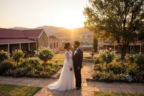 Wedding photography Maseru - Lancers Inn Hotel Courtyard & Gardens