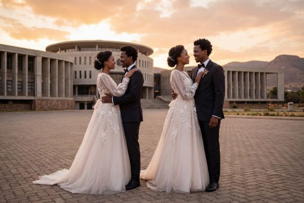 Wedding photography Maseru - Lesotho Parliament Building
