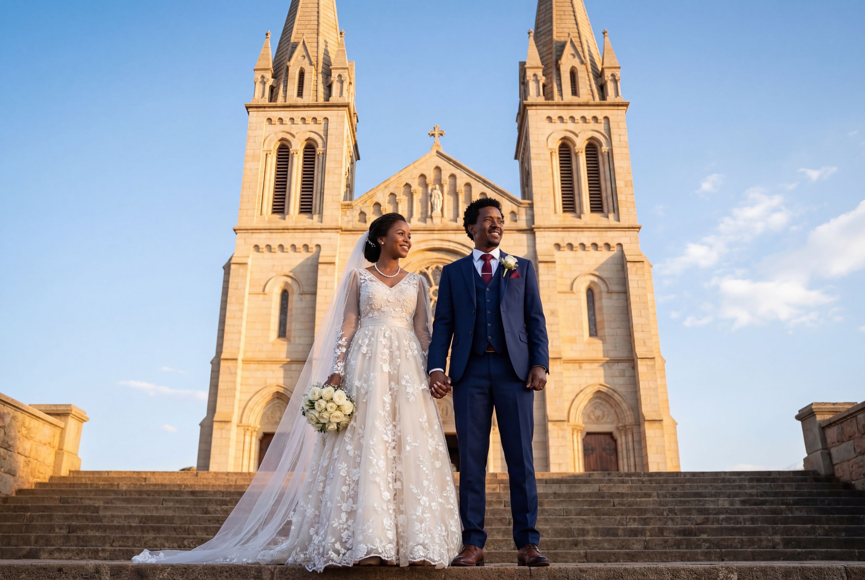 Wedding photography Maseru - Our Lady of Victory Cathedral