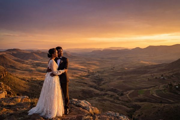 Wedding photography Maseru - Scenic Viewpoint on Roma Road