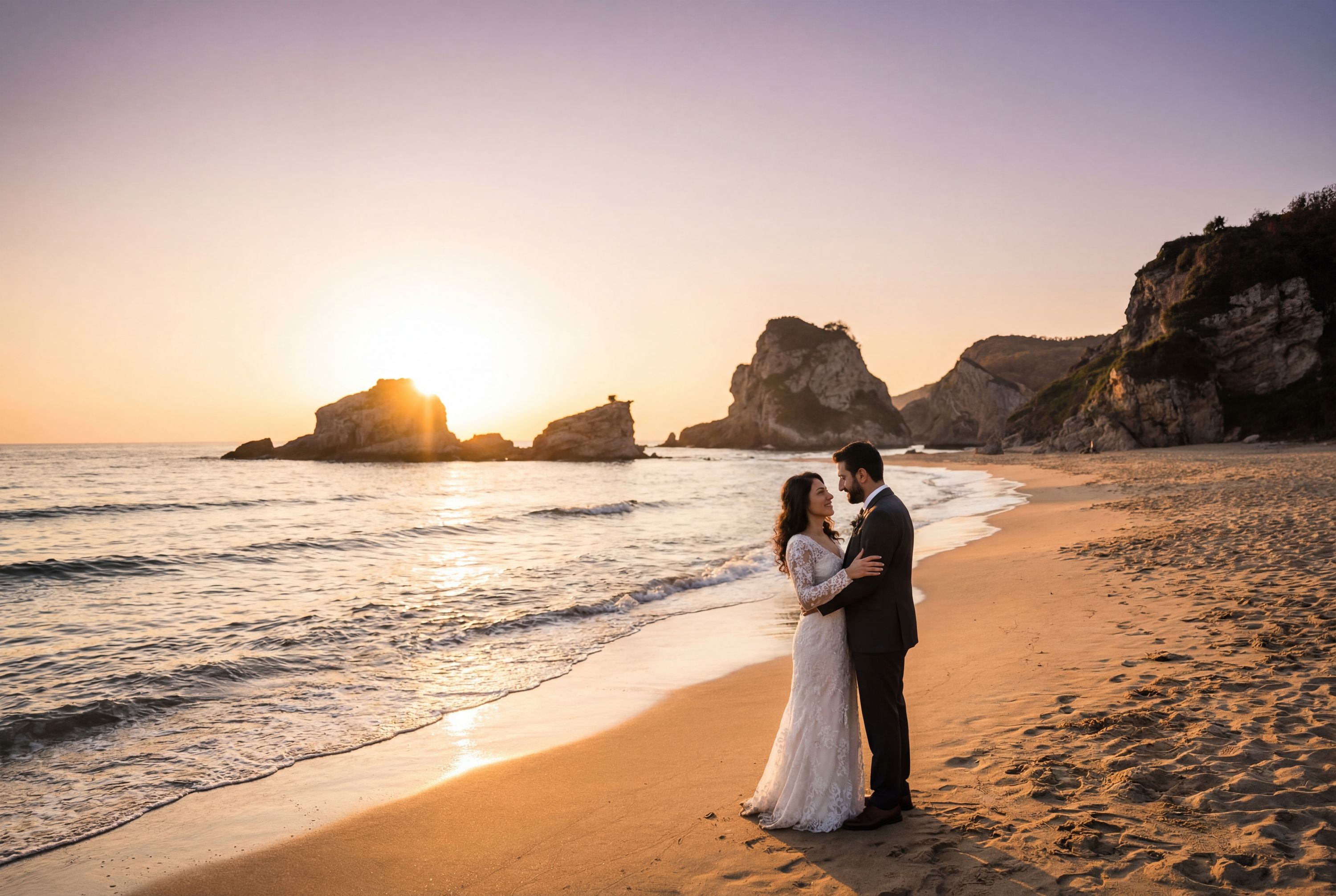 Mugada Beach wedding photography Bartın 