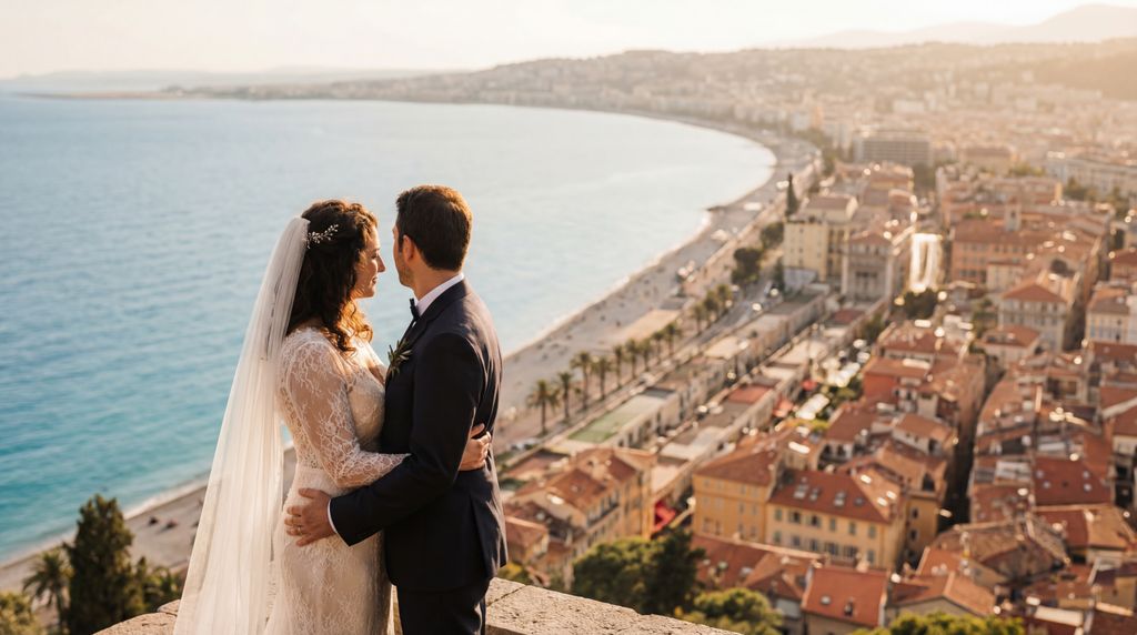 Colline du Château (Castle Hill) wedding photography, Nice, Colline du Château (Castle Hill) wedding photography, Nice,