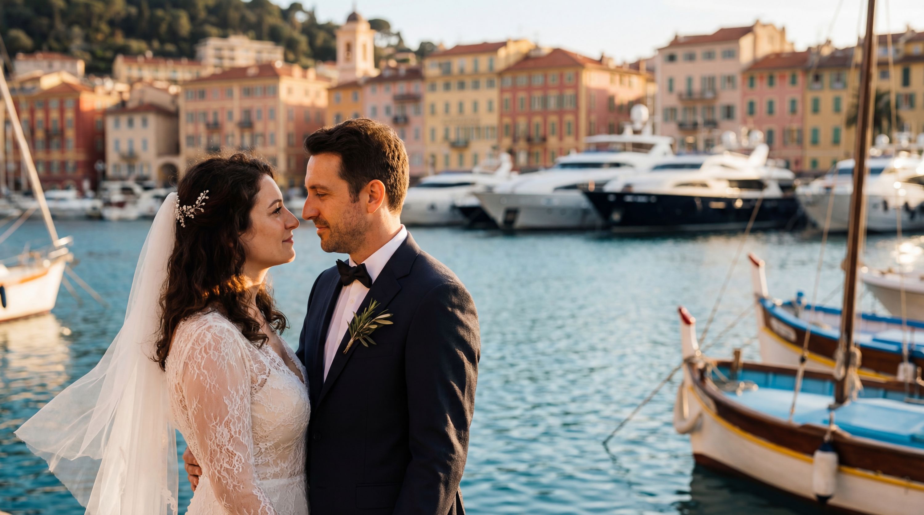 Nice Port (Port Lympia) wedding photography Nice 