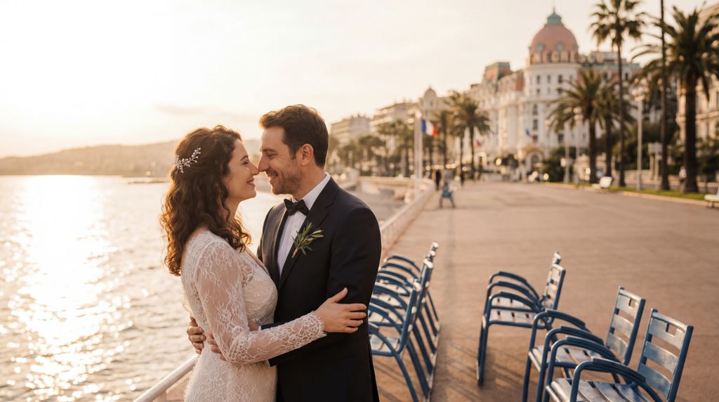 Promenade des Anglais wedding photography, Nice, Promenade des Anglais wedding photography, Nice,
