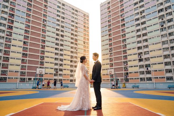 Wedding photography Hong Kong - Choi Hung Estate