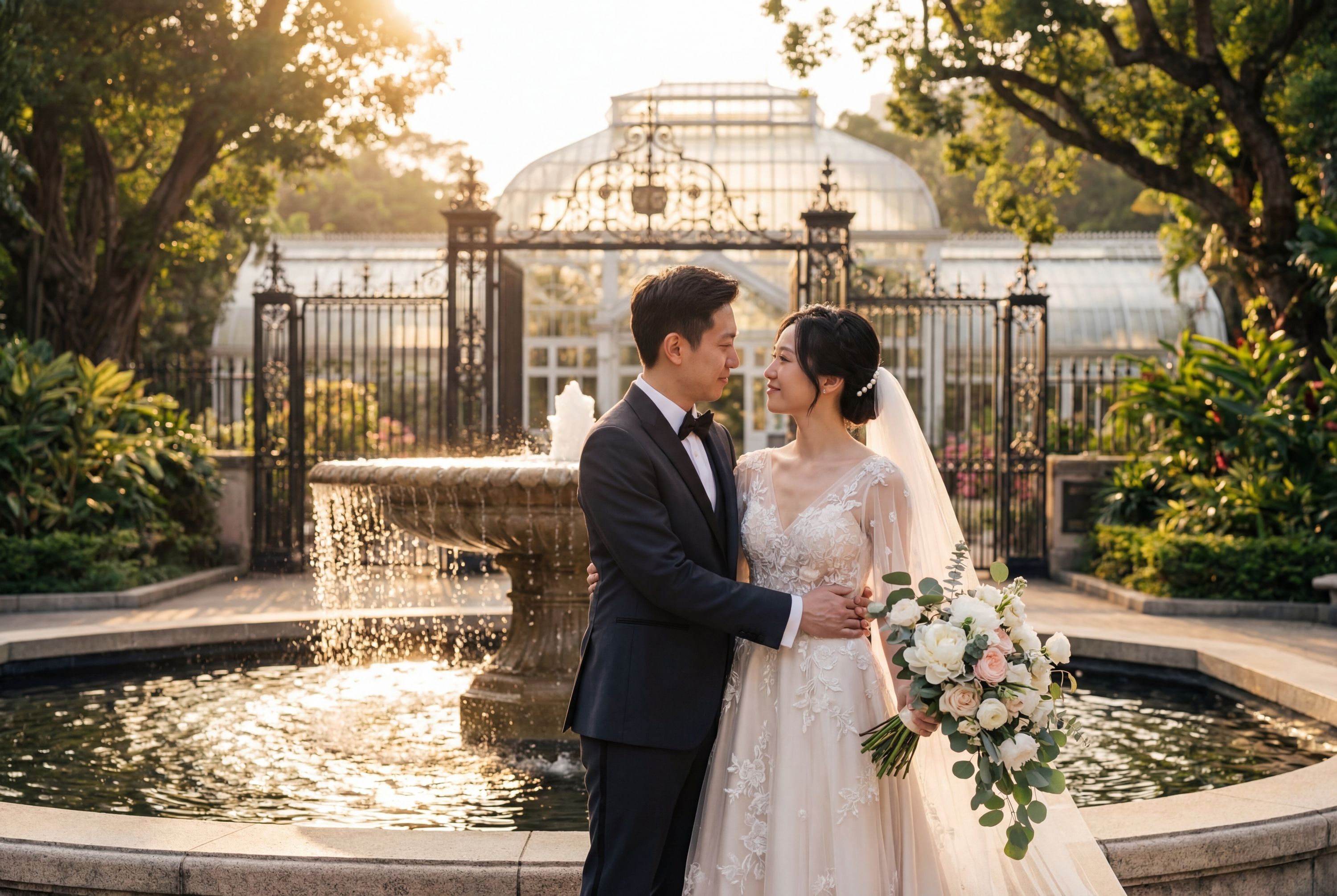 Wedding photography Hong Kong - Hong Kong Zoological and Botanical Gardens